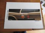 Folder Volvo 240 sedan, Volvo 240 stationcar 1989, Volvo, Zo goed als nieuw, Volvo, Ophalen of Verzenden
