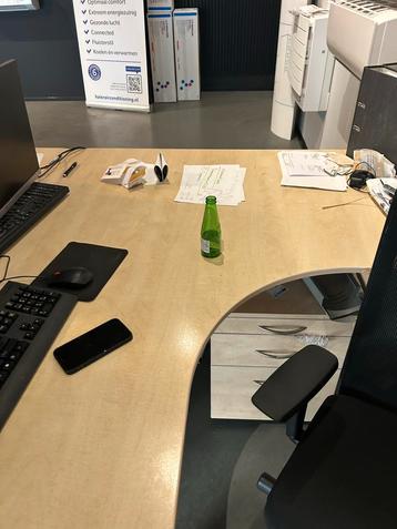 Moderne Bureau - 200cm Lang, Verstelbaar beschikbaar voor biedingen