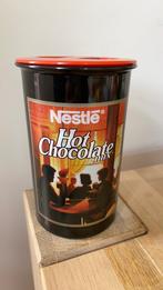 Nestlé Hot Chocolate mix bewaardoos - nieuw! Nestlé, Verzamelen, Blikken, Gebruikt, Ophalen of Verzenden