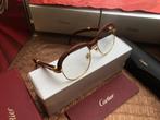 Cartier bril hout malson goud, Overige kleuren, Nieuw, Bril, Ophalen