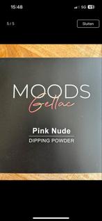 Moods Gellac Dipnagel Set - Roze Nude, Nieuw, Ophalen of Verzenden, Handen en Nagels, Make-up