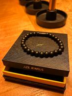 Heren  armband  zwart Aze jewels 19 cm, Sieraden, Tassen en Uiterlijk, Armbanden, Ophalen of Verzenden, Zo goed als nieuw, Zwart