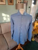 Van Gils overhemd boordmaat 42, Kleding | Heren, Overhemden, Blauw, Zo goed als nieuw, Halswijdte 41/42 (L), Van Gils