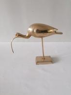 Mooi koperen beeld van een watervogel hollywood regency, Ophalen of Verzenden, Koper