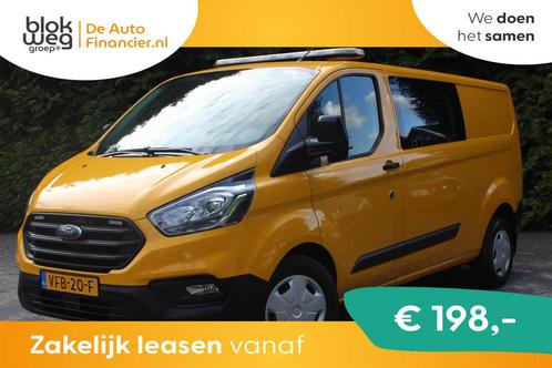 Ford Transit Custom 320 2.0 TDCI L2H1 Trend DC € 11.950,00, Auto's, Bestelauto's, Bedrijf, Lease, Financial lease, ABS, Airconditioning