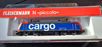 Fleischmann piccolo 732303 SBB Re481 Cargo nwst.ovp Nem651 beschikbaar voor biedingen