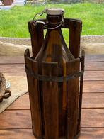 Zweedse bier gistfles 46 cm met bekisting, Antiek en Kunst, Curiosa en Brocante, Ophalen of Verzenden