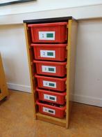 Kast met 6 laden te koop!, Ophalen, Gebruikt, 25 tot 50 cm, Minder dan 100 cm