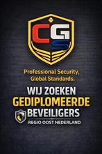 Op zoek naar gediplomeerde beveiligers!