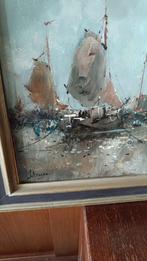 Zeegezicht J. van Dongen - Impressionistisch, Ophalen of Verzenden