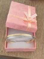 14 karaat (585) gouden armband, wit en geel goud, -, -, Nieuw, Ophalen of Verzenden