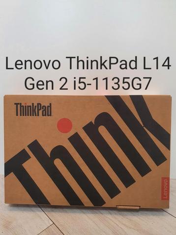 Nieuw in seal: Lenovo ThinkPad L14 Gen 2 i5-1135G7 8gb 512gb beschikbaar voor biedingen