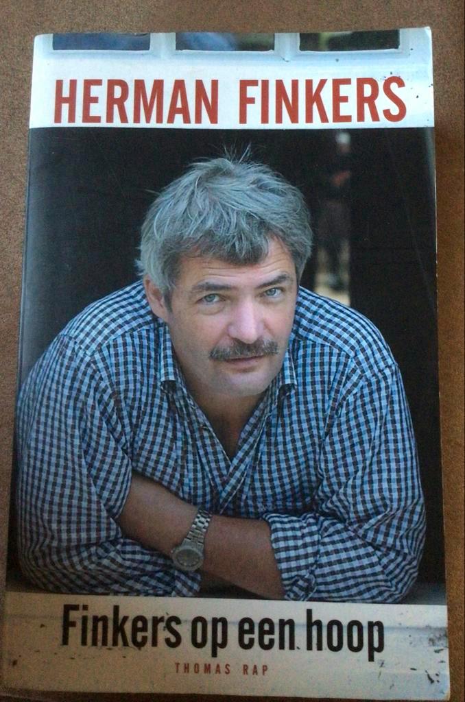 Herman Finkers - Finkers op een hoop, Boeken, Literatuur, Zo goed als nieuw, Ophalen of Verzenden