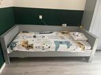 Woood bed serie Dennis, Ophalen, 85 tot 100 cm, Zo goed als nieuw, Lattenbodem