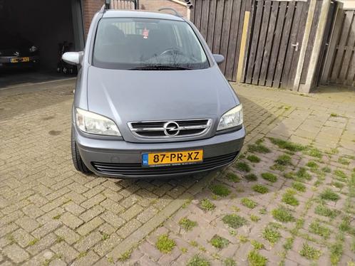 Opel Zafira 1.8 16V 2004 Grijs, Auto's, Opel, Particulier, Zafira, ABS, Airbags, Airconditioning, Bluetooth, Boordcomputer, Cruise Control
