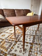 Deense mid century jaren ‘60 design tafel, teakhout, Ophalen, Gebruikt, 100 tot 150 cm, Teakhout