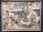 Anton Pieck: Brood - Backery, Verzamelen, Gebruikt, Ophalen of Verzenden, 1940 tot 1960, Prent