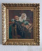 Schilderij De verboden lezing van Karel Ooms, Antiek en Kunst, Ophalen
