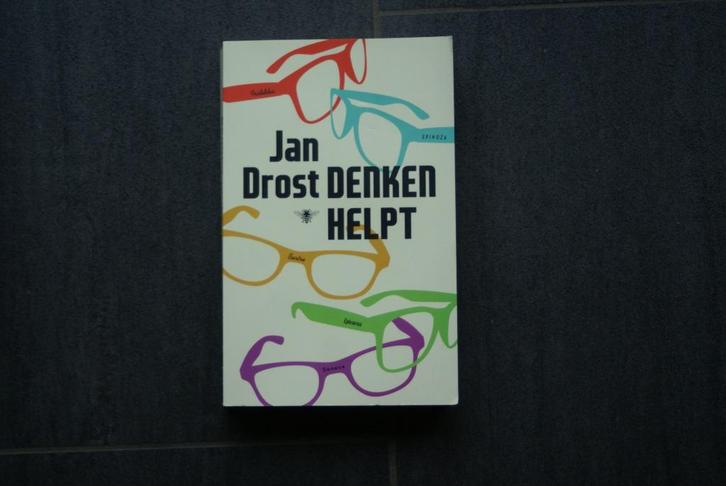 DENKEN HELPT.... Jan Drost.., Boeken, Filosofie, Zo goed als nieuw, Ophalen of Verzenden