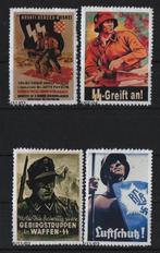 C31) postzegels propaganda VIGNETTEN DUITSLAND geen garantie, Postzegels en Munten, Postzegels | Europa | Duitsland, Overige periodes