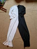 ZWART/WIT PAK CARNAVAL MAAT XL, Carnaval, Maat 46/48 (XL) of groter, Nieuw, Ophalen of Verzenden