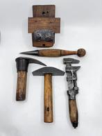 Set oud gereedschap hout ijzer, Antiek en Kunst, Antiek | Gereedschap en Instrumenten, Ophalen of Verzenden