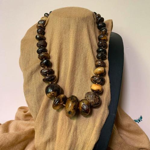 Barnsteen amber geluk beschermt vreugde powerful magie uniek, Sieraden, Tassen en Uiterlijk, Kettingen, Nieuw, Steen of Mineraal