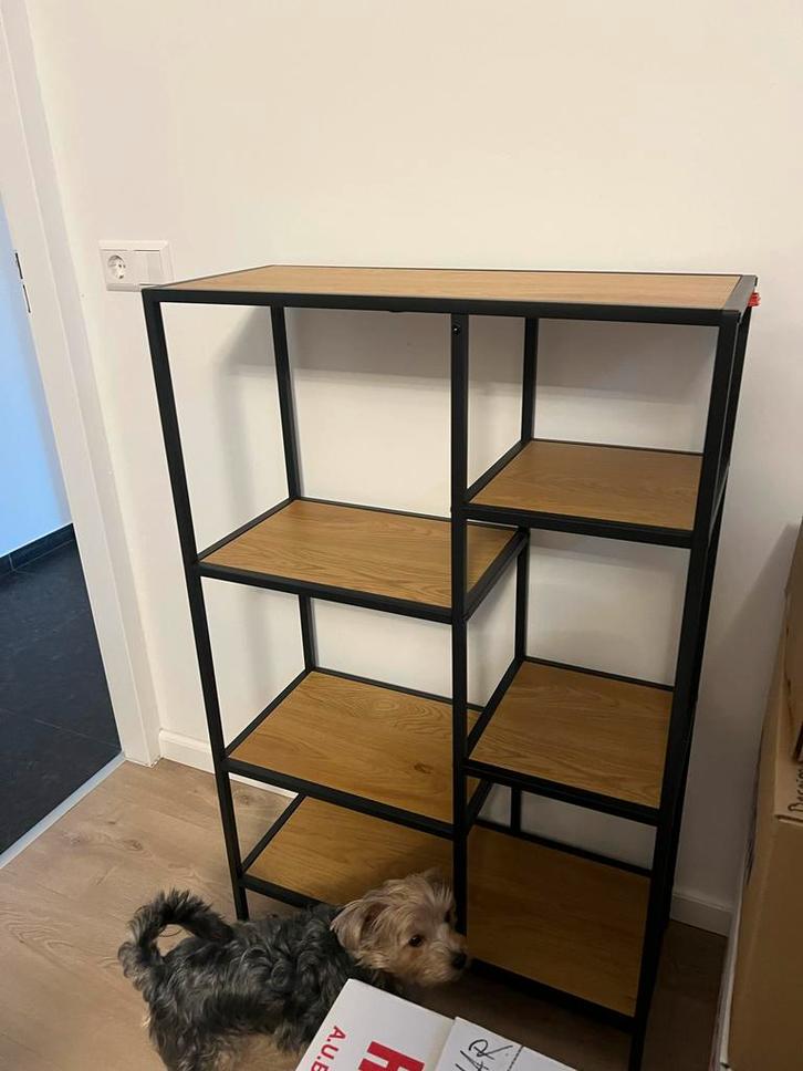 Jysk Trappedal Boekenkast 70x109, Huis en Inrichting, Kasten | Boekenkasten, Zo goed als nieuw, 50 tot 100 cm, 100 tot 150 cm