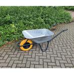 Nieuwe metalen kruiwagen 85 liter luchtband of anti lekband, Ophalen, Eenwielig, ., Nieuw