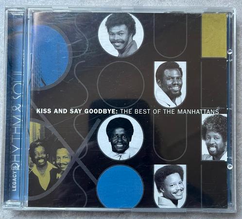 The Manhattans - Kiss And Say Goodbye, The Best Of (cd R&B), Cd's en Dvd's, Cd's | R&B en Soul, Zo goed als nieuw, R&B, 1980 tot 2000