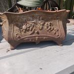 Gietijzeren antieke Franse jardiniere, Antiek en Kunst, Curiosa en Brocante, Ophalen