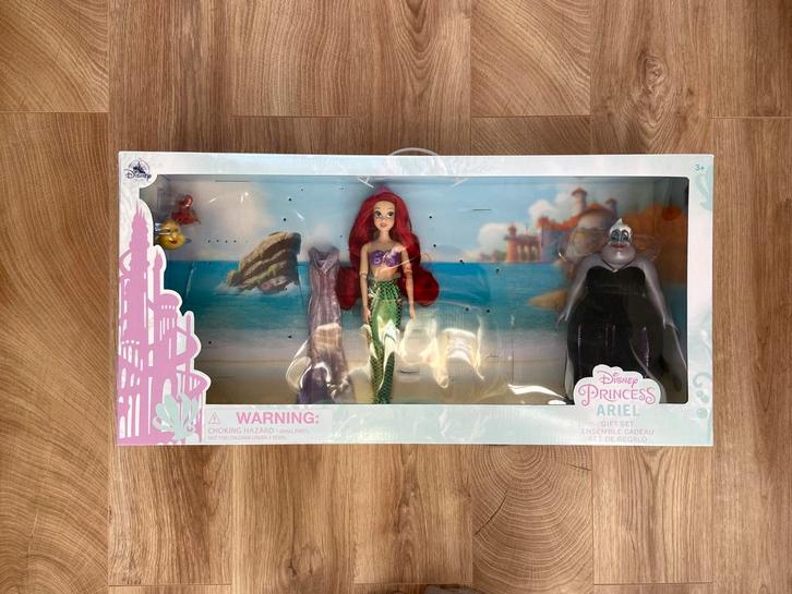 Ariel de kleine zeemeermin speelset, Kinderen en Baby's, Speelgoed | Poppen, Zo goed als nieuw, Overige typen, Ophalen of Verzenden