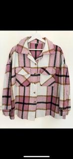 Shein Curve Overshirt - Maat XL - Ruitjes, Kleding | Dames, Blouses en Tunieken, Ophalen of Verzenden, Zo goed als nieuw, Maat 46/48 (XL) of groter