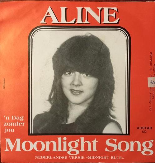 Aline Singletje 1982, Cd's en Dvd's, Vinyl | Nederlandstalig, Zo goed als nieuw, Levenslied of Smartlap, Ophalen of Verzenden
