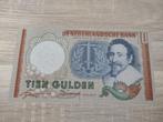Zeldzaam replacement biljet 10 gulden Hugo de Groot, 1953, Postzegels en Munten, Bankbiljetten | Nederland, Ophalen of Verzenden