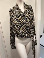 G-Maxx travelstof overslag blouse Nieuwstaat maat M, Maat 38/40 (M), Overige kleuren, Ophalen of Verzenden, Zo goed als nieuw