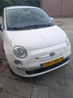 Fiat 500 1.2 AUT 51KW 2010 Wit, Auto's, Fiat, Stof, 1242 cc, 4 cilinders, Start-stop-systeem