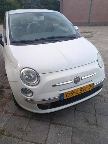 Fiat 500 1.2 AUT 51KW 2010 Wit beschikbaar voor biedingen