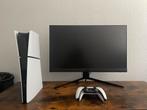 Playstation 5 slim digital edition + Msi 144hz monitor, Spelcomputers en Games, Spelcomputers | Sony PlayStation 5, Ophalen, Zo goed als nieuw