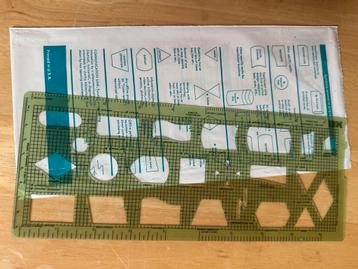 Nieuwe Vintage IBM Flowcharting Template beschikbaar voor biedingen