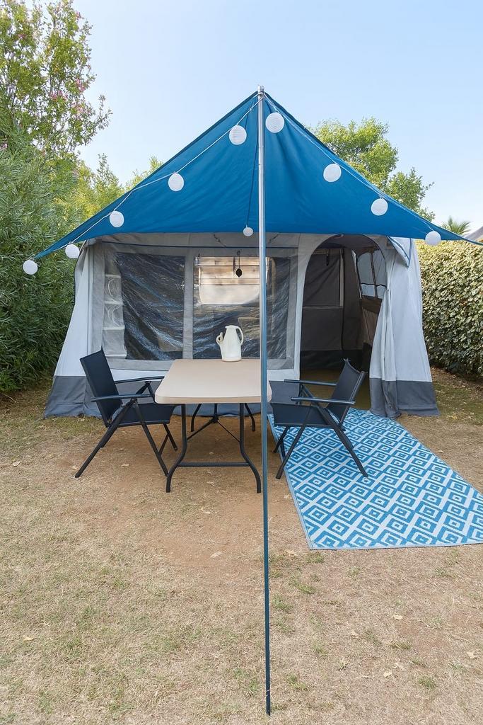 Scout Pivo Vouwwagen 6-8 persoons + Fietsendrager, Caravans en Kamperen, Tenten, meer dan 6, Gebruikt, Ophalen