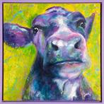 schilderij koe, Antiek en Kunst, Kunst | Schilderijen | Modern, Ophalen