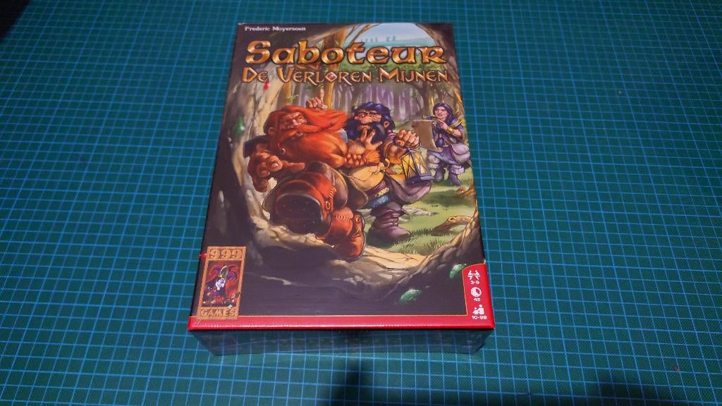 Saboteur - De verloren mijnen bordspel nieuw, Een of twee spelers, Ophalen of Verzenden, Nieuw, 999 Games