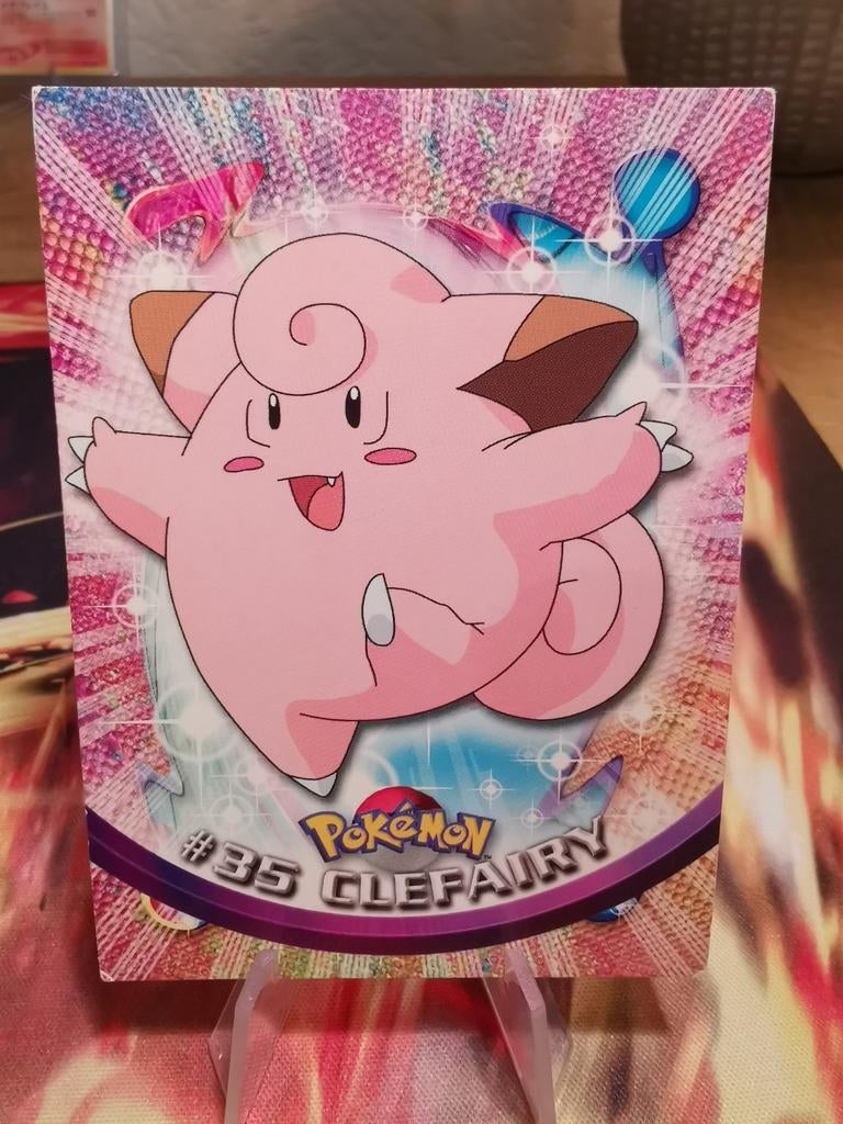 Clefairy topps pokemon, Verzenden, Zo goed als nieuw