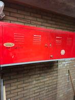 Stalen Opbergkast met Vakken - 118x45x40 cm, Huis en Inrichting, Kasten | Lockerkasten, Ophalen, Gebruikt, Industrieel