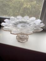 Antieke Kristallen Schaal - 38cm, Ophalen of Verzenden