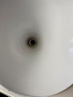 Poulsen wit emaille hanglamp design A. Jacobsen, Jaren 60 design, Gebruikt, Poulsen, Ophalen of Verzenden