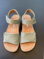 Hartjes sandalen m 38 H wijdte, licht blauw/grijs, Overige kleuren, Zo goed als nieuw, Hartjes, Sandalen of Muiltjes