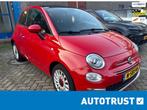Fiat 500 1.0 Hybrid RED/Clima/Navi/Led/Panorama dak/Zeer net, Auto's, Fiat, Stof, Lichtsensor, 4 stoelen, Origineel Nederlands