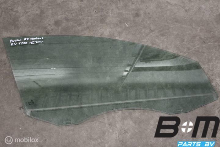 Rechter voordeur ruit Passat B7, Auto-onderdelen, Overige Auto-onderdelen, Gebruikt